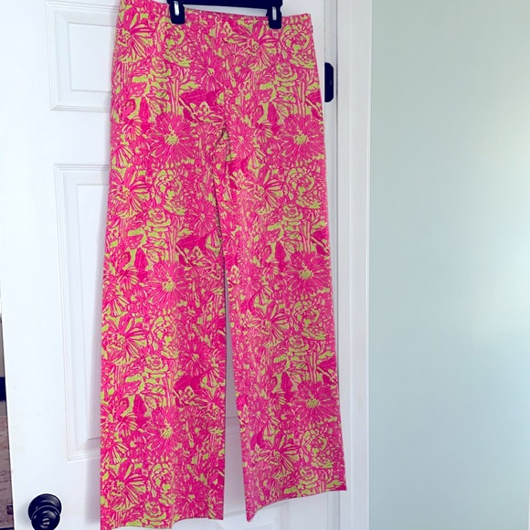 Lilly Pulitzer Pants - New! Lilly Pulitzer Tropical Wide Leg Pants
